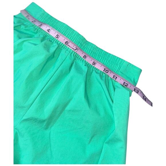 NWOT NIKE Collection High-waisted Wide-leg Woven Grass Green Pant Size Small - Picture 9 of 13